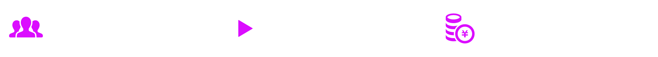 登録クリエイター数500万人、総フォロワー数200億+、再生数保証で安心の成果報酬型